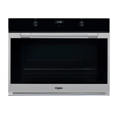 PRONTA CONSEGNA - Whirlpool Forno multifunzione W7 OM75 finitura inox e vetro nero da 75 cm