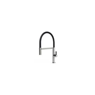Elleci Miscelatore monocomando con canna alta girevole e doccetta estraibile WAVE MIKWAVCR finitura CR cromato