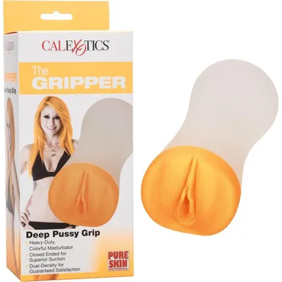Masturbatore uomo The Gripper CalExotics 17,8 cm PureSkin TPE effetto suzione Ø 7,5 cm