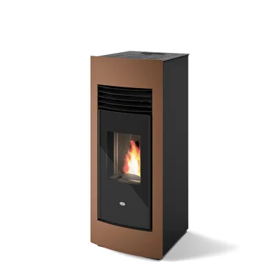 Eva Calòr Stufa a pellet LETIZIA 9016013200 finitura corten