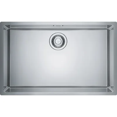 Franke Lavello una vasca Maris Sottotop MRX 110-70 122.0525.280 finitura inox satinato da 70x40 cm