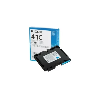 CARTUCCIA ORIGINALE INCHIOSTRO PIGMENTATO RICOH 405762 GC-41C GC41C Aficio SG2100 CIANO