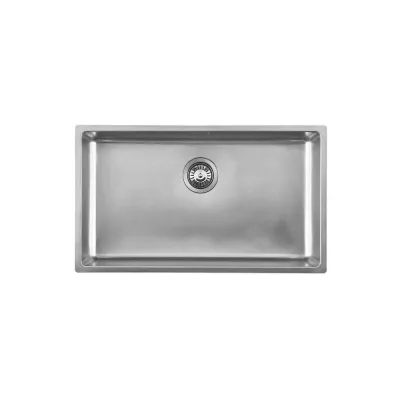 Foster Lavello una vasca 2157 880 finitura acciaio inox da 75x44 cm