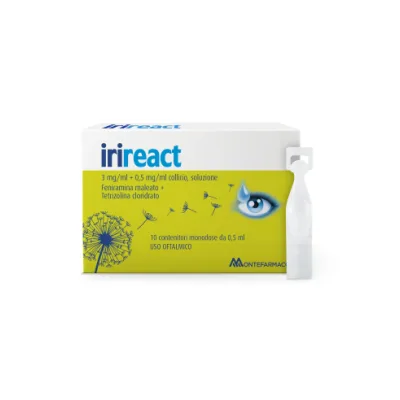 IRIREACT COLLIRIO 10 FLACONI 0,5ML