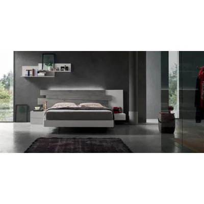 Maronese Acf Letto king size SCUDO con testiera boiserie da 180 cm