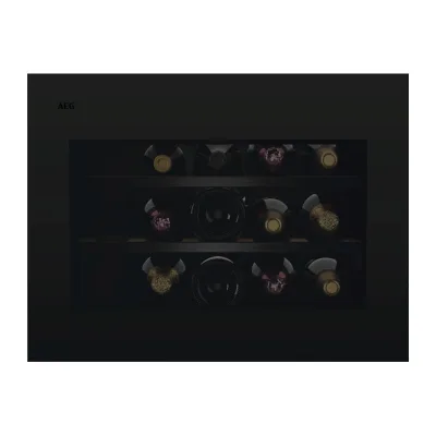 PRONTA CONSEGNA - AEG Cantina vino da incasso NKW 8P21K AT finitura nero opaco da 60 cm