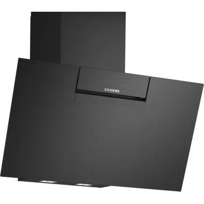 Siemens Cappa a parete LC87KFN60 finitura vetro nero da 80 cm