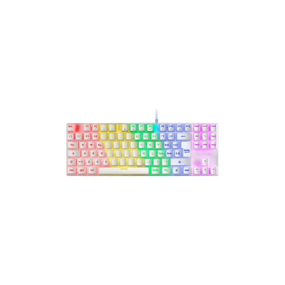 TASTIERA GAMING MECCANICA MARS MK80 MK80WRIT TKL Compatta Illuminazione RGB Tasti Undelete