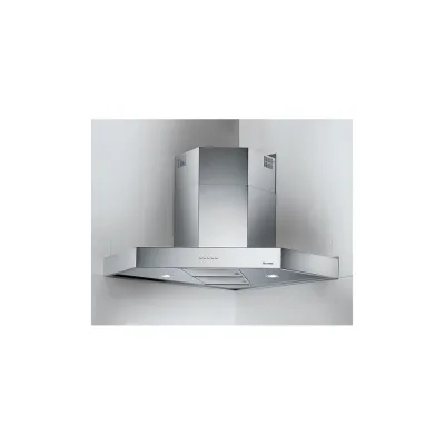 Foster Cappa a parete aspirante ad angolo Pitagora 2439 003 finitura acciaio inox da 90x90 cm - IN PROMOZIONE FINO AL 30/06