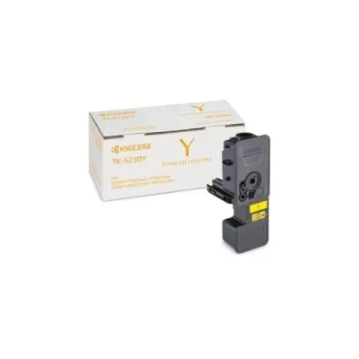 TONER ORIGINALE KYOCERA 1T02R9ANL0 TK-5230Y TK5230Y GIALLO Ecosys M5521 2.2K