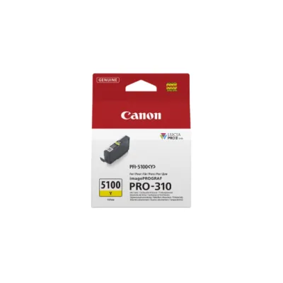 CARTUCCIA ORIGINALE CANON GIALLO PFI5100Y 6955C001 IPF PRO-310