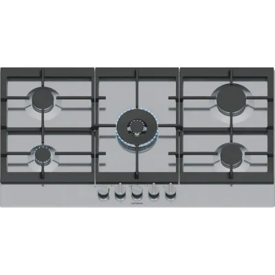 Siemens Piano cottura a gas EC9A5RI90 finitura acciaio inox da 90 cm - PROMOZIONE ATTIVA FINO AL 19/10