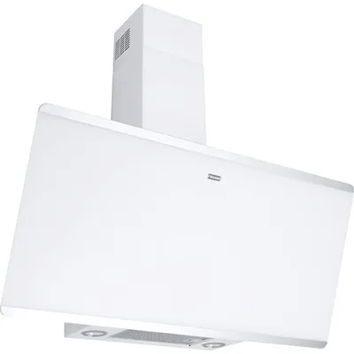Franke Cappa a parete Smart Evo Plus FPJ 925 V WH/SS 330.0528.020 finitura cristallo bianco/acciaio da 90 cm