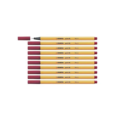 STABILO CF10 FINELINER POINT 88 ROSSO CREMI 88/50