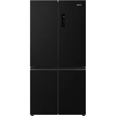 Smeg Frigorifero side by side 4 porte a libera installazione FQI60KD finitura Dark Grey Inox da 91 cm - IN PROMOZIONE FINO AL 30/06