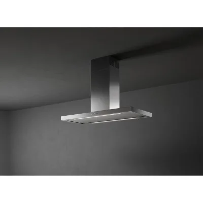 Falmec Cappa a isola Plane Plus finitura inox da 90 cm