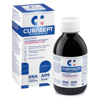 CURASEPT COLLUTORIO 0,20 200ML ADS+DNA