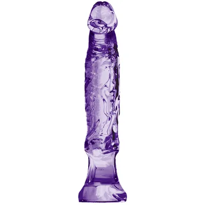 Dildo Anale ToyJoy Anal Play Starter 16 cm TPE Viola Base Svasata