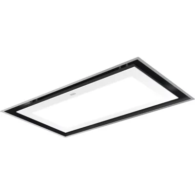 Franke Cappa a soffitto Mythos FCMY 90 C WHG A FL 350.0679.886 finitura cristallo bianco da 90 cm