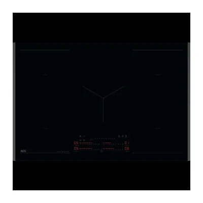 PRONTA CONSEGNA - AEG Piano cottura a induzione NIK 85M30 FB in vetroceramica nero da 78 cm