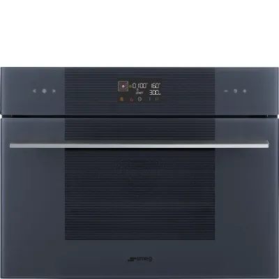 Smeg S Forno compatto combinato microonde Galileo SO4102M1G finitura Neptune Grey da 60 cm - IN PROMOZIONE FINO AL 6/07