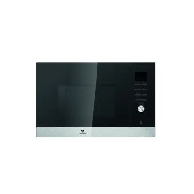 Master Kitchen Forno microonde con grill MKMW 3825-ED BK finitura vetro nero da 60 cm
