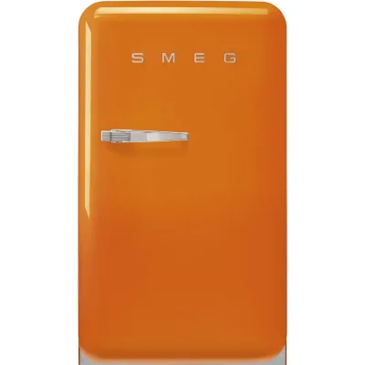 Smeg Frigorifero monoporta con cerniere a destra a libera installazione FAB10ROR6 finitura arancione da 55 cm - IN PROMOZIONE FINO AL 30/06