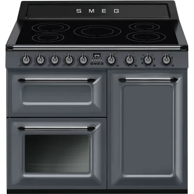 Smeg S Cucina TR103IGR2 con tre forni e piano cottura induzione finitura Slate Grey da 100x60 cm - IN PROMOZIONE FINO AL 6/07