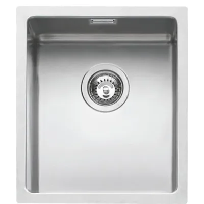 Barazza Lavello sottotop a una vasca QUADRA R15 1x3440S finitura inox satinato da 34x40 cm - IN PROMOZIONE FINO AL 6/07