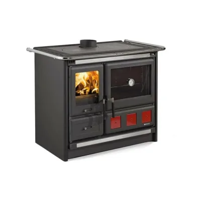 La Nordica Stufa a legna ROSA XXL VST.16 STEEL 3003780 finitura nero antracite