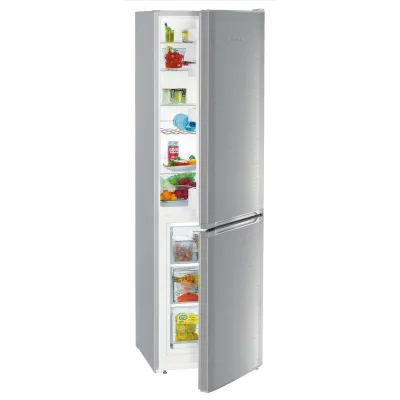 Liebherr Frigorifero combinato a libera installazione CUefe 3331 finitura inox da 55 cm