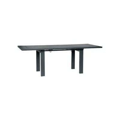 RD Italia Tavolo allungabile HELIOS 160 con struttura e piano in acciaio da 160(220)x90 cm