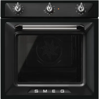 PRONTA CONSEGNA - Smeg S Forno termoventilato SF6905N1 finitura nero da 60 cm