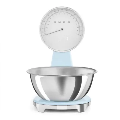 Smeg Bilancia da cucina analogica e digitale KSF01PBWW finitura azzurro