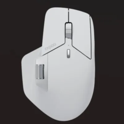 MT760M MEDIUM SIZE MOUSE GREY WHITE 12531_RPO