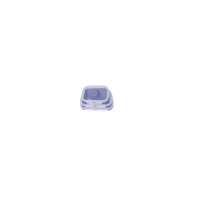 MUITOMAS MUITOMAS 3 SET SIL LUNCH BOX VIOLET LUNCHBOXSETVL