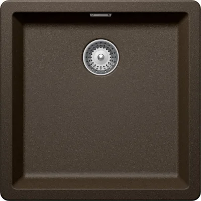Schock Lavello una vasca GALAXY N100U GALN100U87 finitura bronze da 43x43 cm