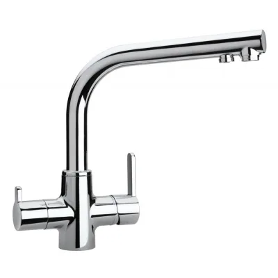 Schock Miscelatore 3 vie a doppio comando AQUAPURA ALTO LINEA SXPURL80 finitura cromato