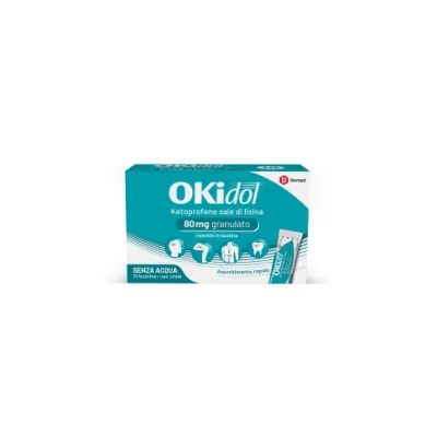 OKIDOL GRANULATO 10 BUSTINE 80MG