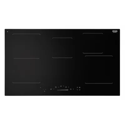 De Longhi Piano cottura a induzione PIN 95 in vetroceramica nero da 90 cm