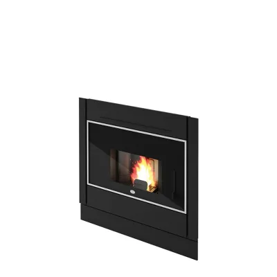 Eva Calòr Inserto idro a pellet SATURNO 18 9016017200 finitura nero