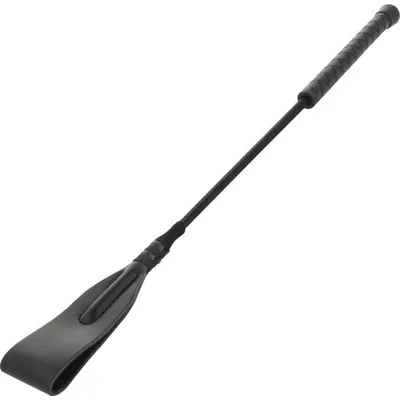 Frustino tipo da cavalli 60 cm circa PVC fetish bondage BDSM sadomaso nero