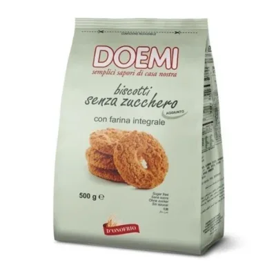 Doemi Biscotti Integrali senza Zuccheri Aggiunti 500 G