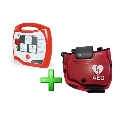 Defibrillatore Semiautomatico RESCUE SAM con Borsa Trasporto