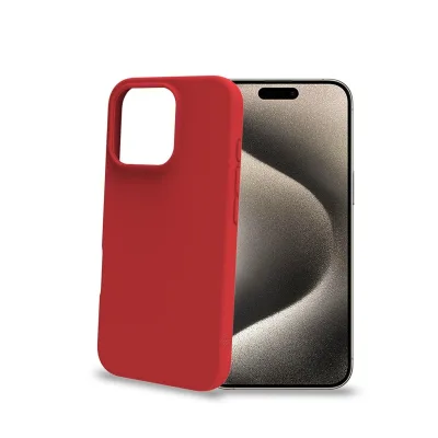 CELLY CROMO COVER IPHONE 16 PRO RED CROMO1079RD