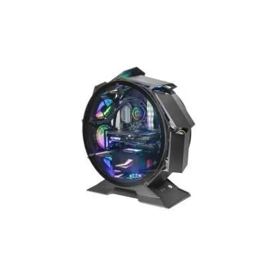 CASE MARS Gaming MCORB PC Micro-ATX con ventole da 120 mm Doppia finestra in vetro temperato