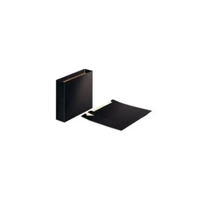 Scatola portadocumenti in cartone Esselte Dimensioni foglio Dorso 75mm Capacità 500 fogli Colore nero