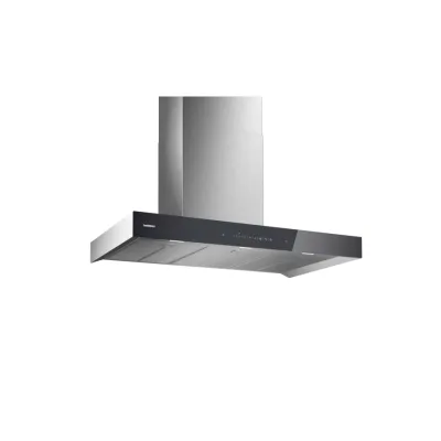 Gaggenau Cappa a parete AW240191 finitura acciaio inossidabile con pannello di controllo in vetro antracite da 90 cm - RICHIEDERE PREVENTIVO