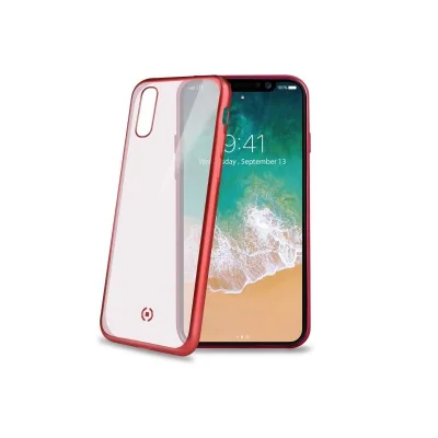CELLY LASER MATT COVER IPHONE XS/X RED LASERMATT900RD