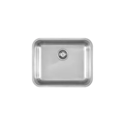 Foster Lavello una vasca 1850 850 finitura acciaio inox da 53.9x43.6 cm - IN PROMOZIONE FINO AL 30/06